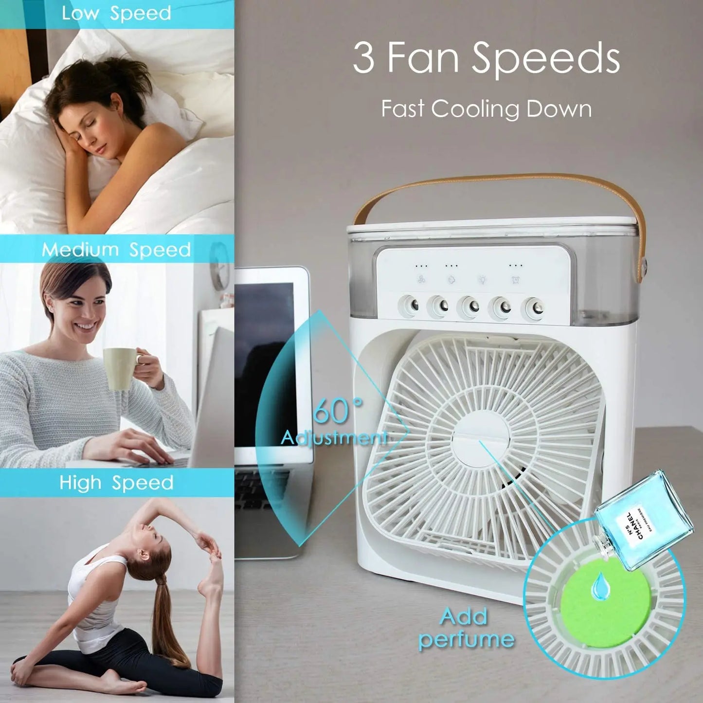 Chillava™ 3-in-1 Smart Air Cooler